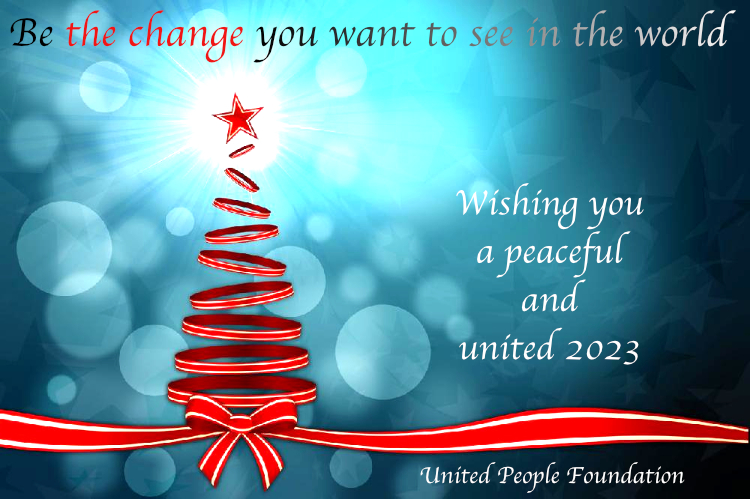 Be the change christmascard